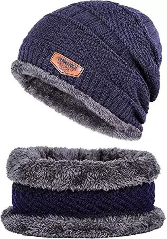 Aunika Winter Woven Beanie Cap (Pack Of 1 Peace)