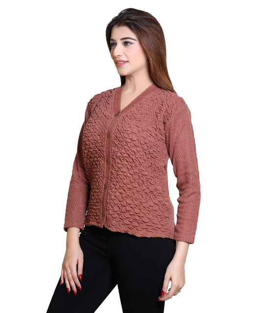 Women's Solid Winterwear Woolen Sweater